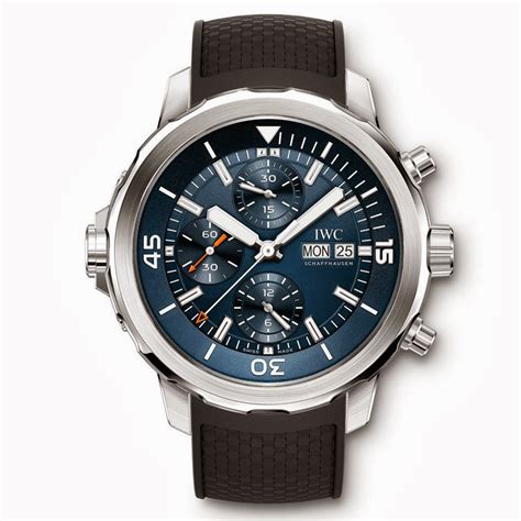 iwc aquatimer chrono cousteau|IWC jacques cousteau divers watch.